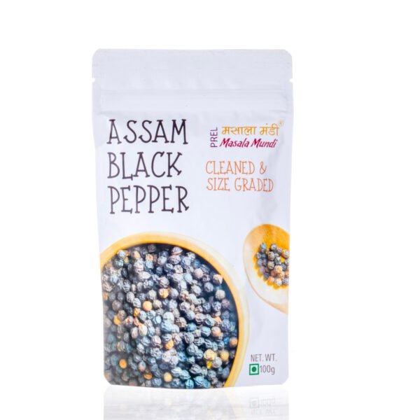 Assam Black Pepper 100 gm pack