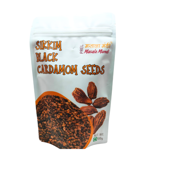 Sikkim Black Cardamom seeds 100 gm ( Pack of 1)