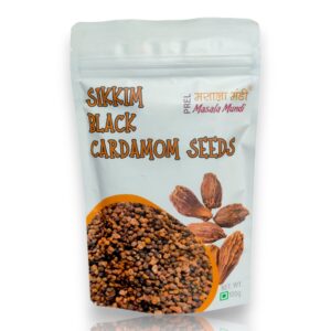 Sikkim Black Cardamom seeds 100 gm ( Pack of 1)