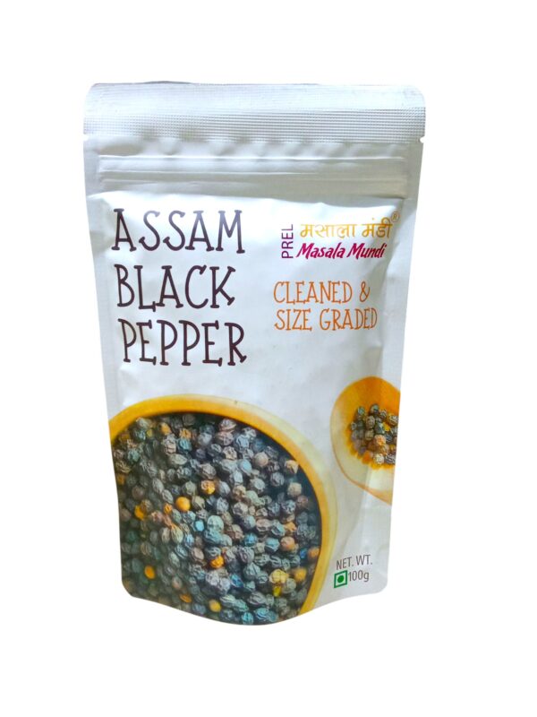 Lakadong Turmeric 100 gm+Black Pepper 100gm+Bay Leaf Stem Cut 20 gm(FREE worth Rupees 30)