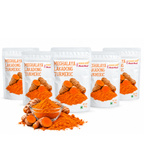 Lakadong Turmeric Powder 100gm (Pack of 5)
