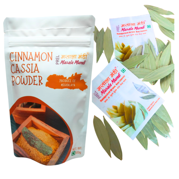 Cinnamon Cassia Powder 100 gm & Bay Leaf 20gm
