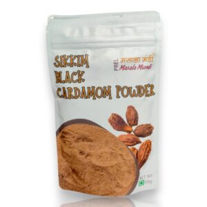 Black Cardamom Powder 100gm pack of 1