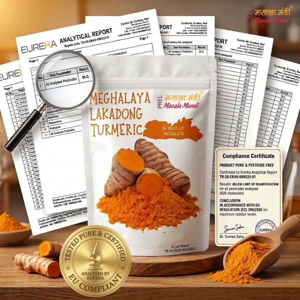 Lakadong Turmeric Powder 100gm (Pack of 5)