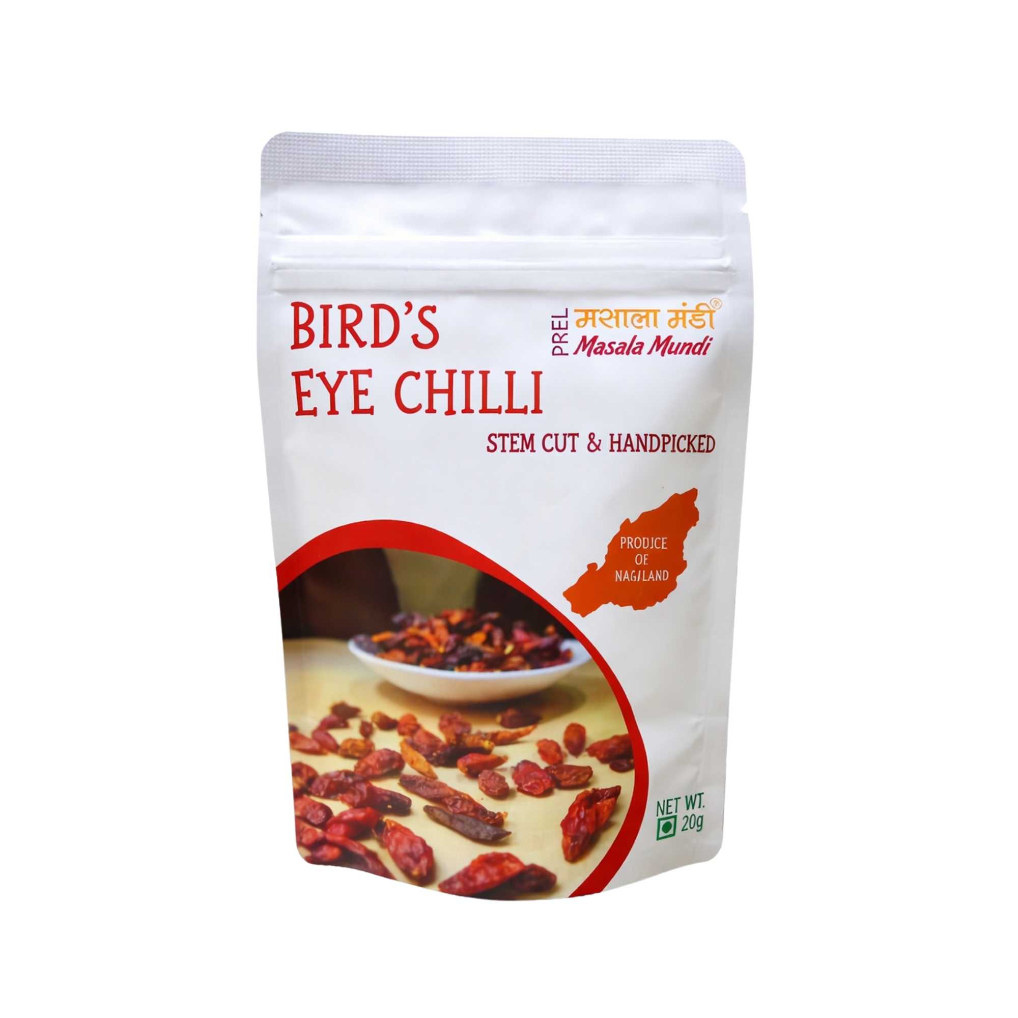 Bird Eye Chilli 20gm pack of 1