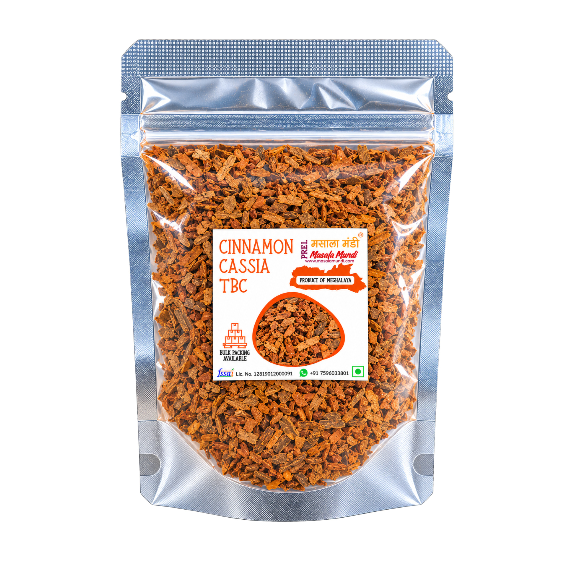 Cinnamon Cassia Tea Bag Cut 50gm pack of 1