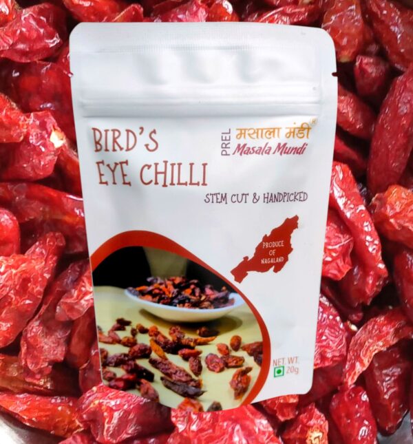 Bird Eye Chilli 20gm pack of 1