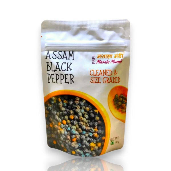 Assam Black Pepper 50gm pack of 1