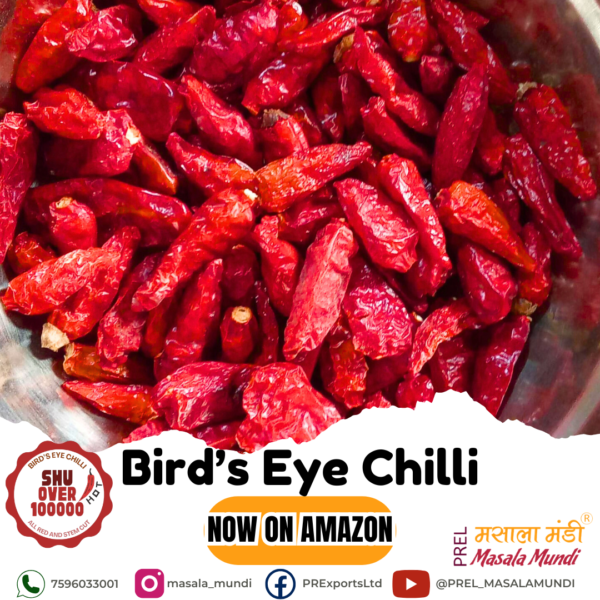 Bird Eye Chilli 20gm  Pack of 2