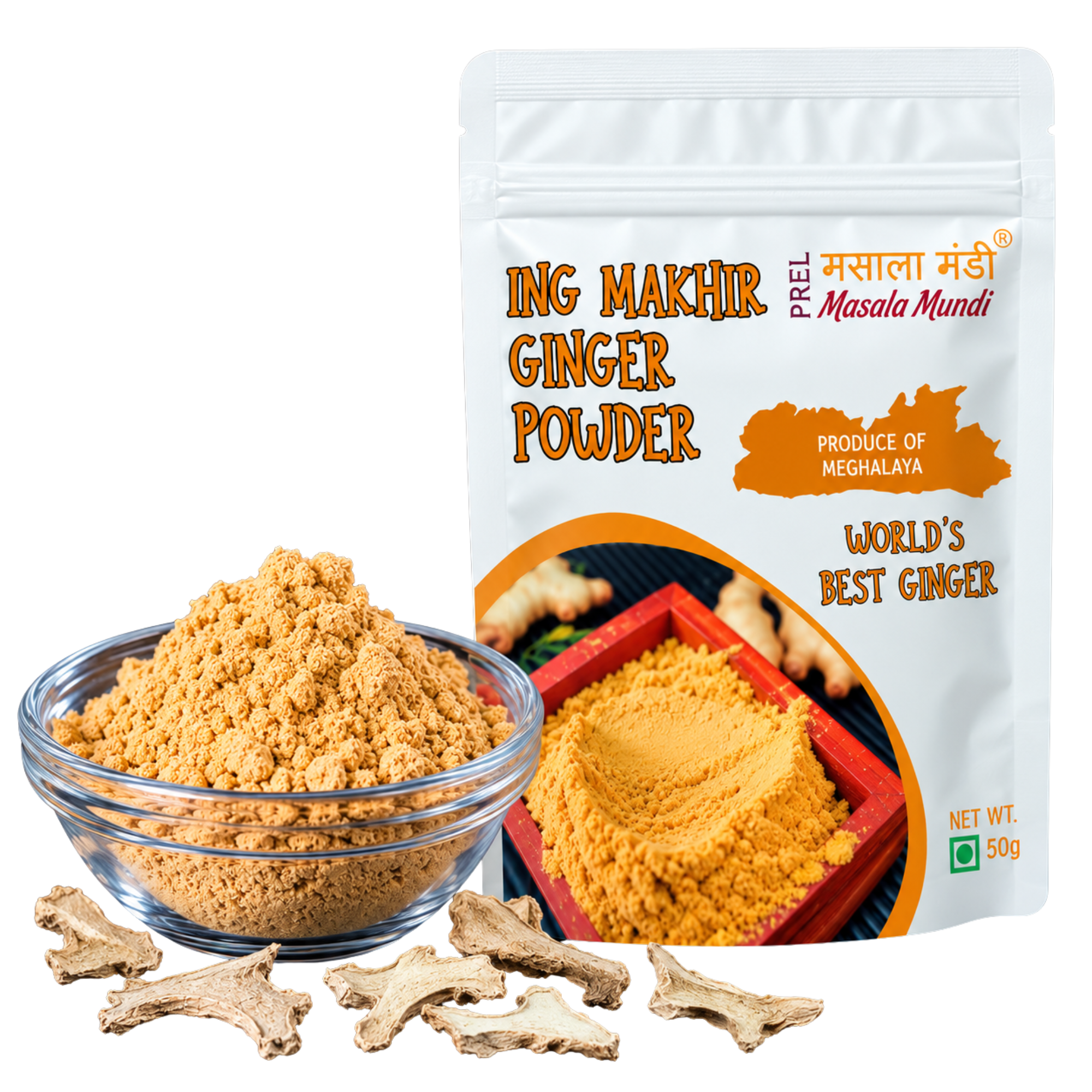 Ing Makhir Ginger Powder 50 gm pack of 1