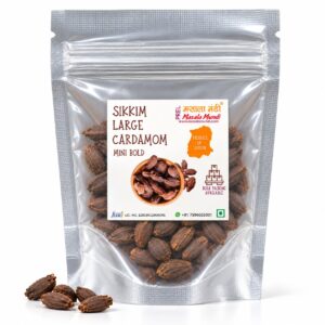 Sikkim Large Black Cardamom Mini Bold|25g|Pack of 1